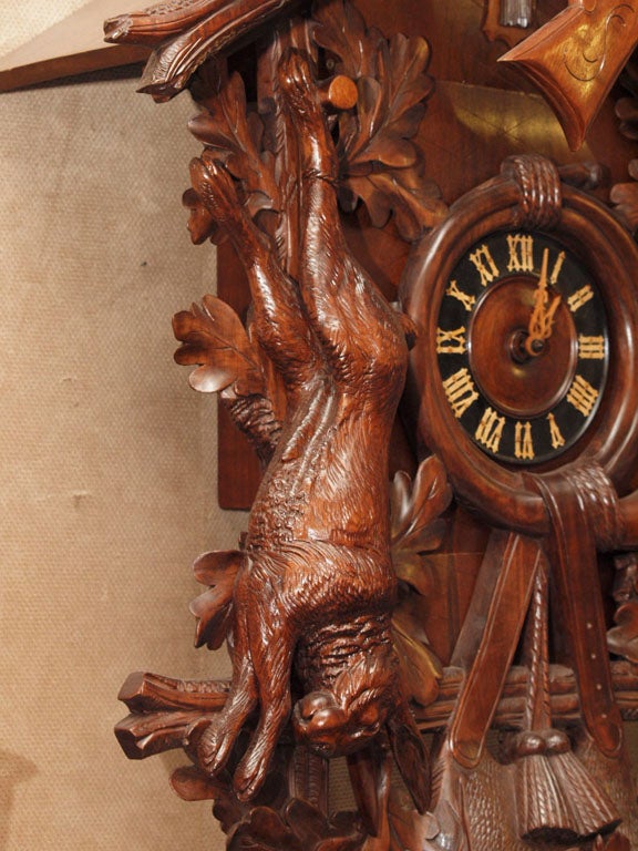 Antique Black Forest Cuckoo Clock 2