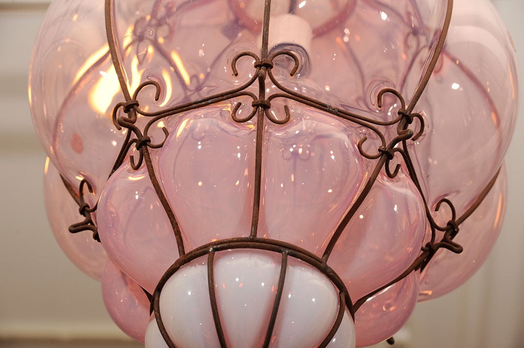 Seguso Murano Glass Lantern 2