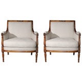 Pair of Mid-20th Century Louis XVI Style Chairs