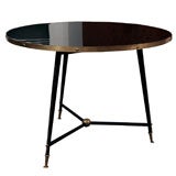 Vintage Round Coffee Table by Leleu