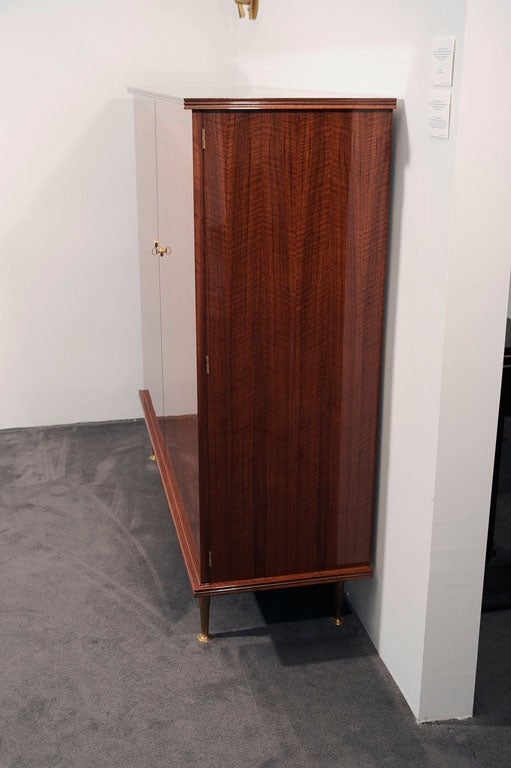 Fine Walnut Armoire / Cabinet by Jules Leleu 2