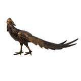 Japanese Meiji Period Painted Bird