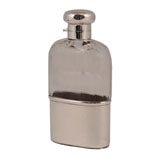 Sterling Silver and Glass Flask
