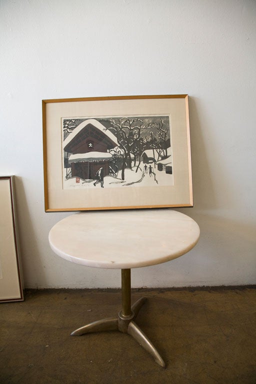Kiyoshi Saito print/woodcut , pencil signed