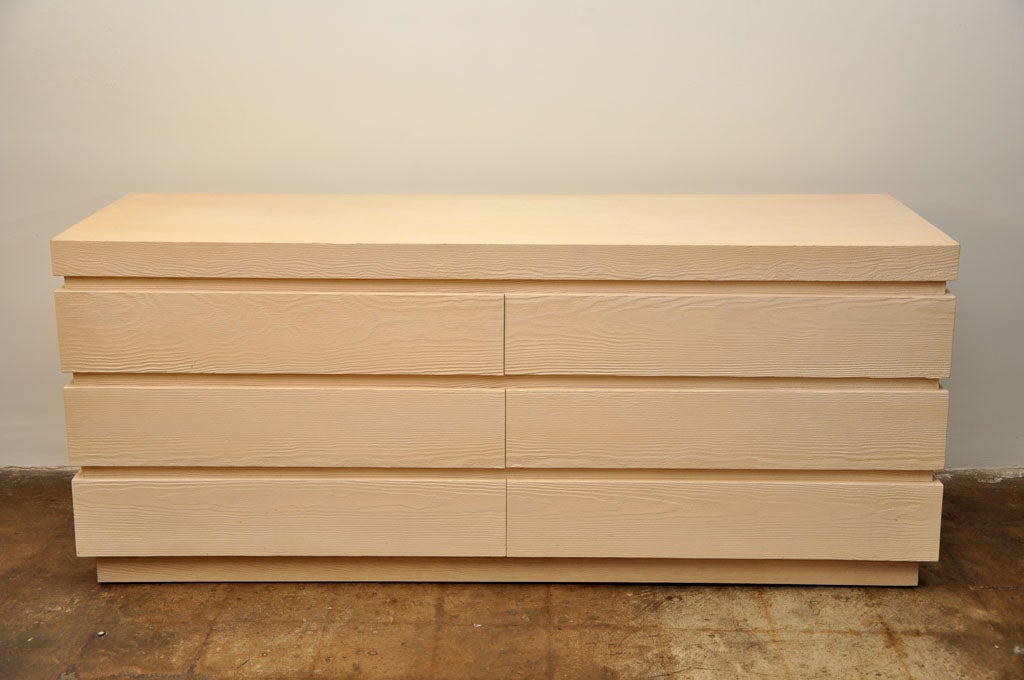 Mid-20th Century Long Wood Dresser by Dan Johnson