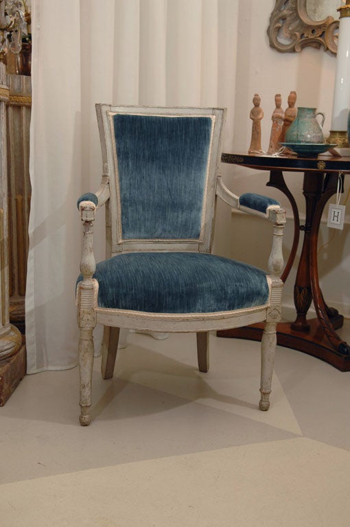 French Directoire Fauteuil