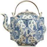 Antique 18th Century Cantonese Tea Pot