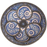 Hispano-Moorish Faience Pottery Charger