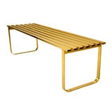 Long Brass Bench/Table Manufactured by DIA