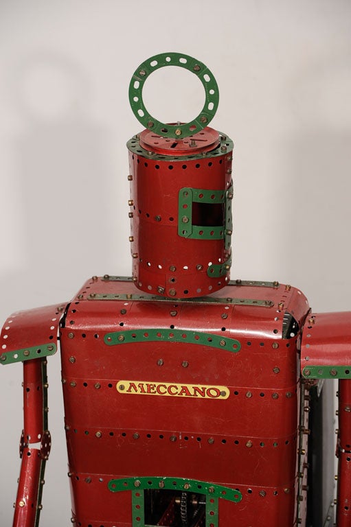 English Meccano Robot Trade Sign