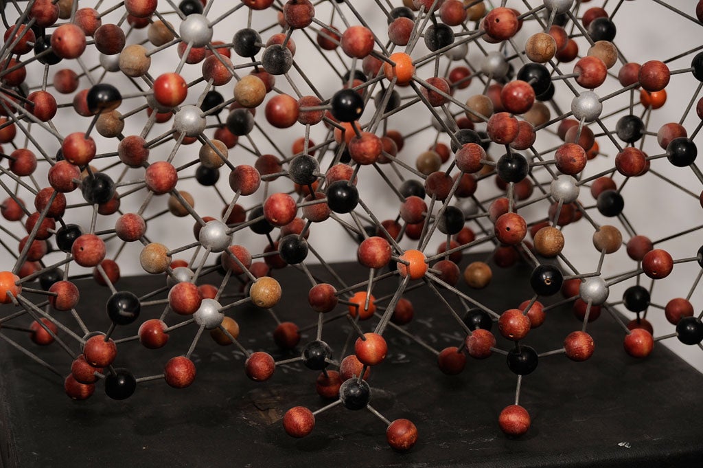 One of the best educational molecular models we've ever seen. Great scale with original maker's tag on it.