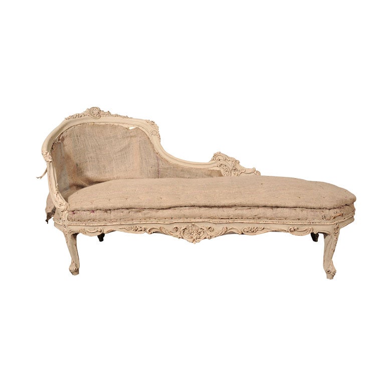 French 1930's Chaise Lounge For Sale