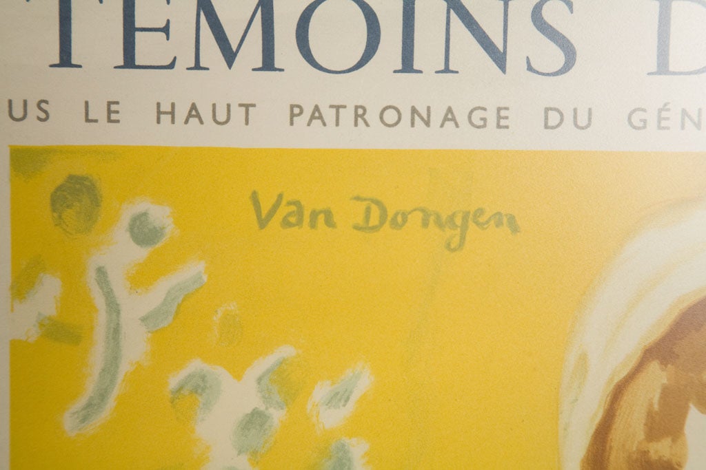 Van Dongen litho of  