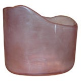1960-1970 Italian Asymmetrical Vase Signed by Cenedese
