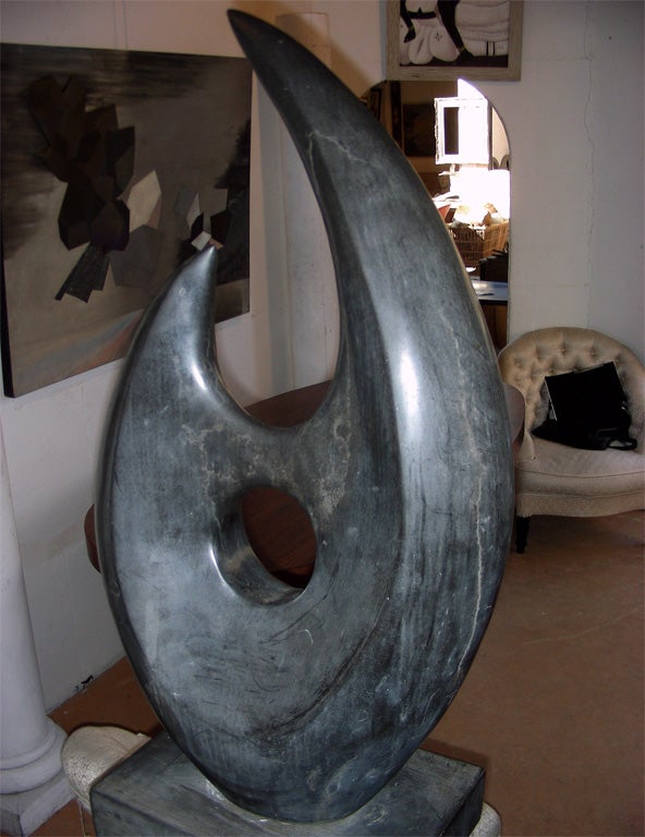 1960s Abstract Stone Sculpture For Sale 2