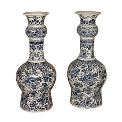 18th Century Delft Vases