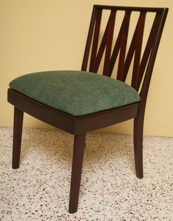 Classic Paul Frankl Dining Chairs Johnson Furniture at 1stDibs