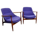 Pair of Danish “Elizabeth” arm chairs by Kofod – Larsen
