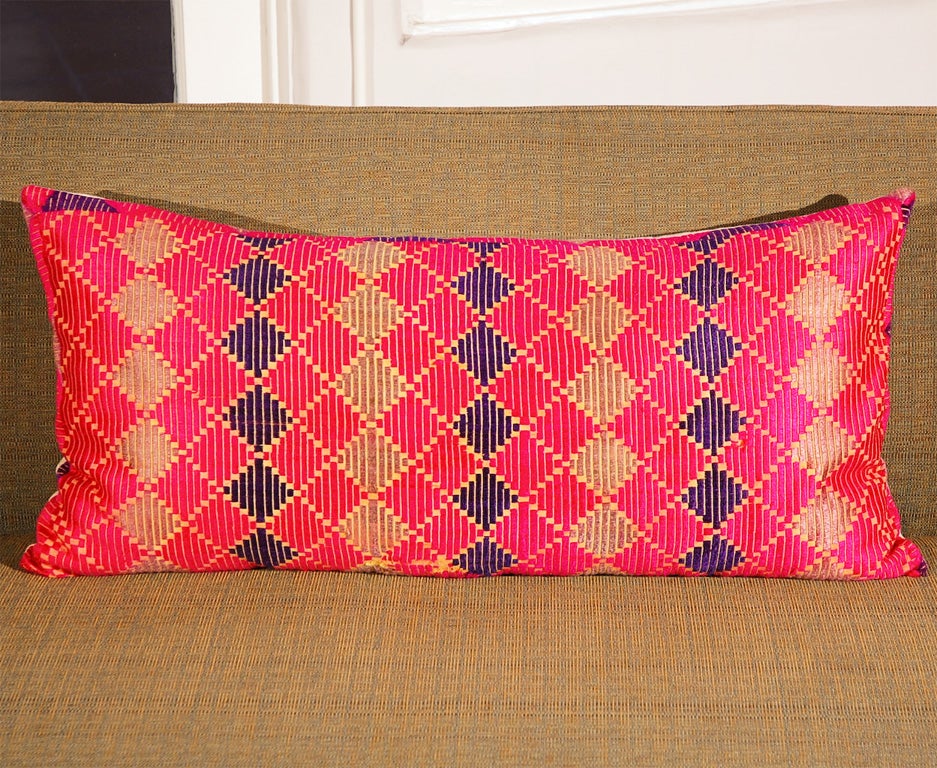 Swat Valley embroidered pillows w/ kapok fill. 1