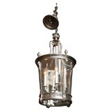 Fabulous Louis XV style Silvered Bronze Four Light Lantern (A1584)