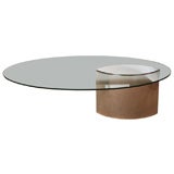 Rare Early Version Lunario Coffee Table by Cini Boeri for Gavina