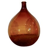 Antique French Wine Bottle from Burgundy