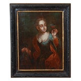 Flemish 17th Century Oil Painting on Board