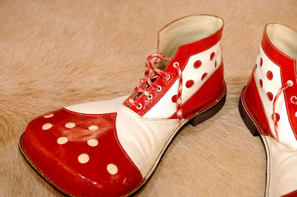 Mid-20th Century 1950's CLOWN SHOES