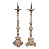 18th Century French Pair of Candlesticks 18th Century French Pair of Candlesticks