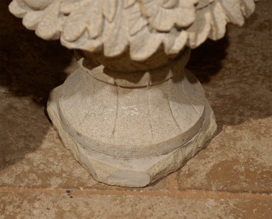 Pair of 20th Century Granite Fruit Baskets with Large Pears 5