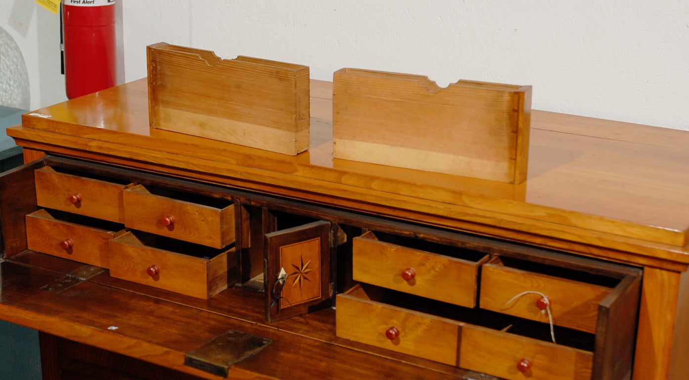 19th Century Swedish Period Karl Johan Butler's Desk 2