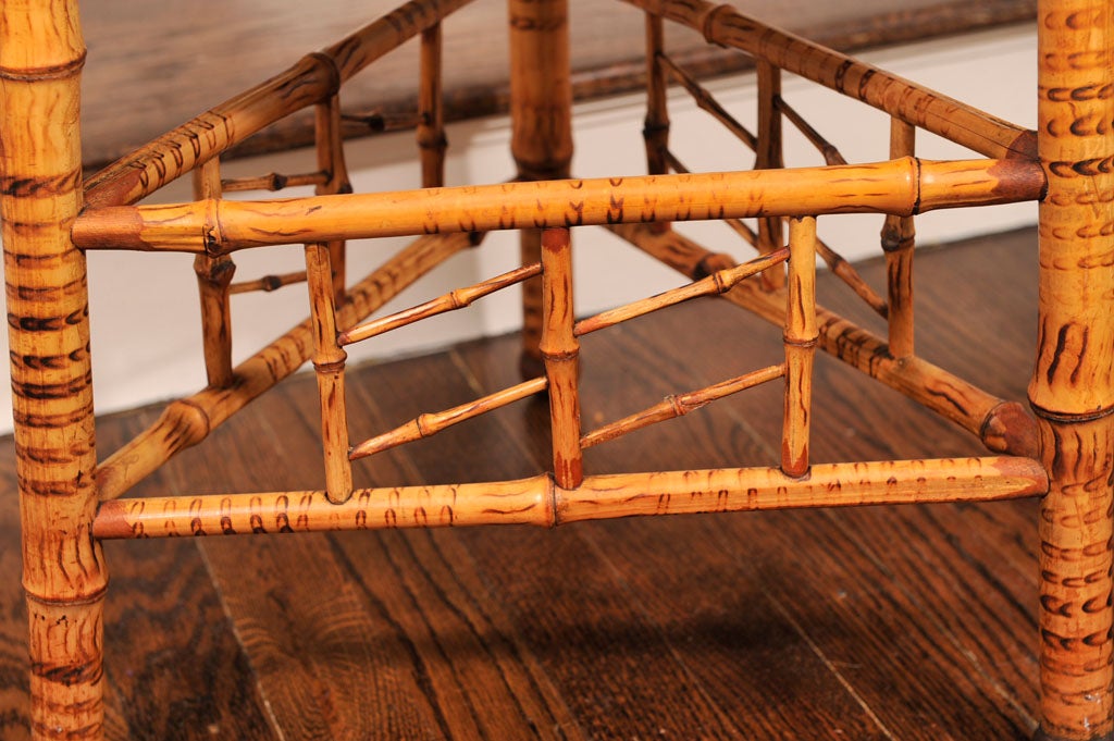 Triangular Bamboo Thebes Stool 3