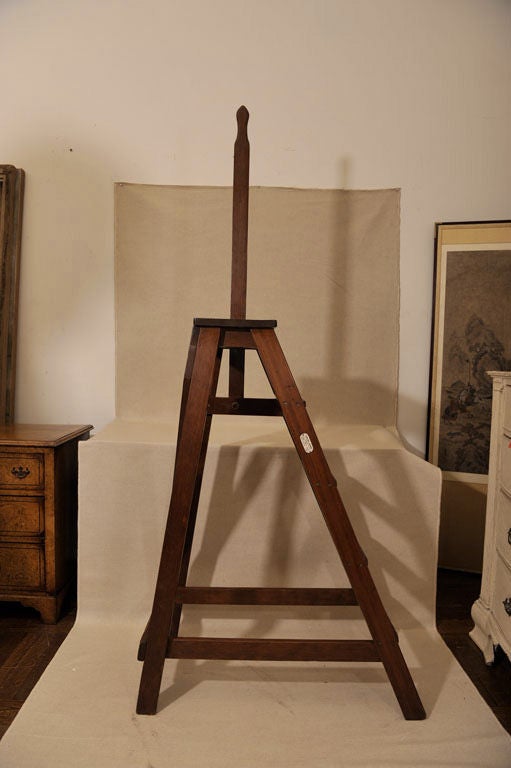 Wooden Library Ladder by Slingsby, England, Early 20th C. at 1stDibs