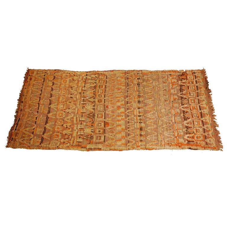 -- Vintage Moroccan Rug --  For Sale