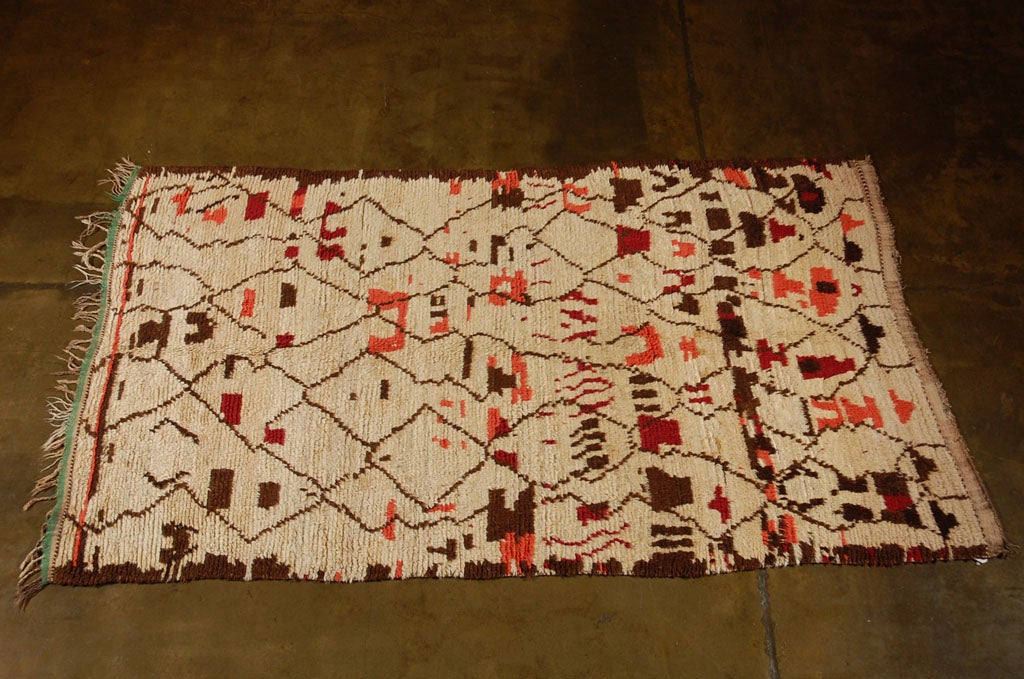 --- Vintage Moroccan Rug ---