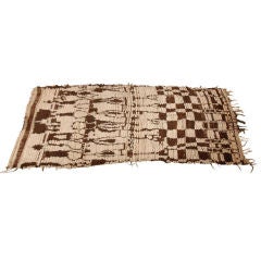 Vintage Moroccan Tribal Rug