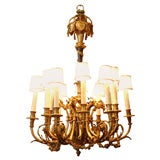 19th Louis XVI chandelier