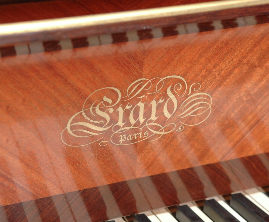 Gilt 19th Century Signed Francois Linke Piano by Erard