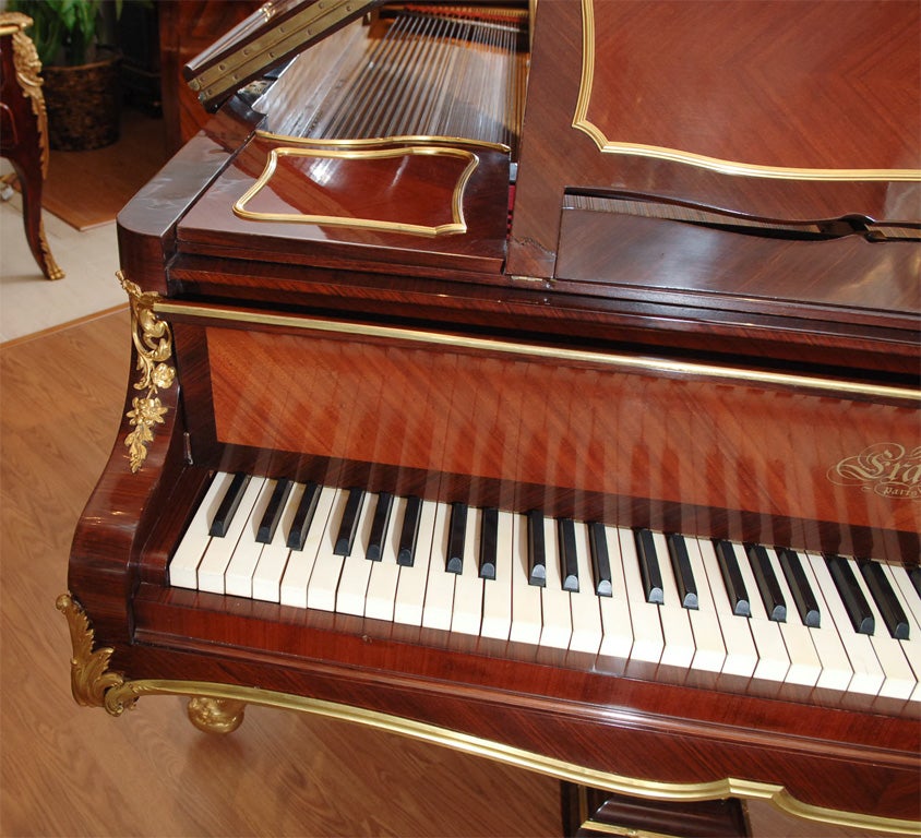 20th Century 19th Century Signed Francois Linke Piano by Erard