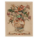 Embroidered Print