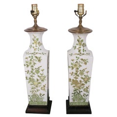 Pair of Porcelain  Table Lamps