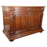 Henri II Walnut buffet from France