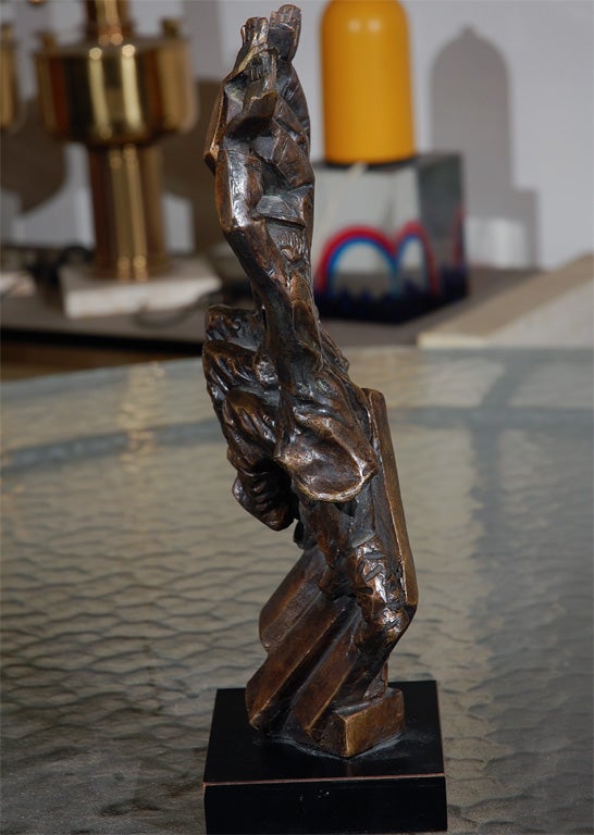 Bronze Baruch Saktsier bronze signed and numbered 4/9 For Sale