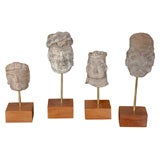 Set of Four Precolumbian Pottery Figures