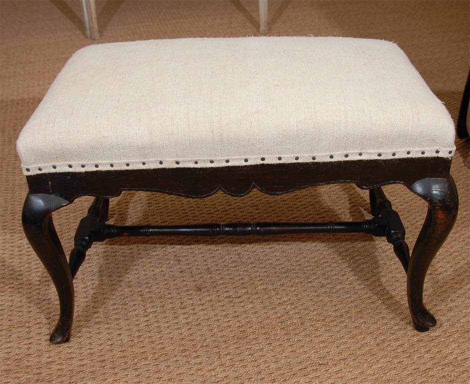 Walnut stool