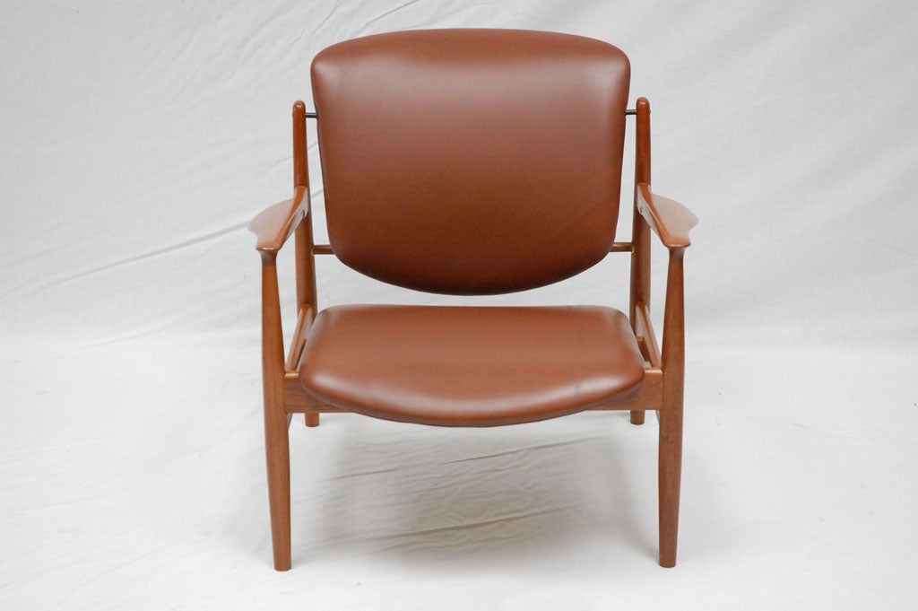 Danish Pair of Finn Juhl Arm Chairs