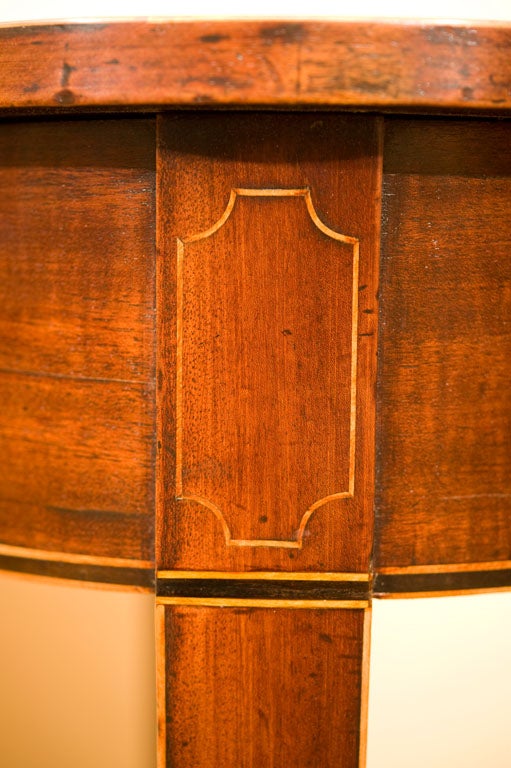 18th Century and Earlier Kidney Shaped Mahogany Writing Table