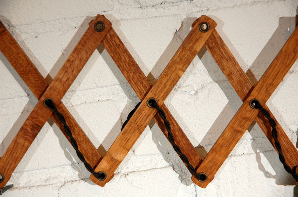 Accordion Style Wall Sconce 1