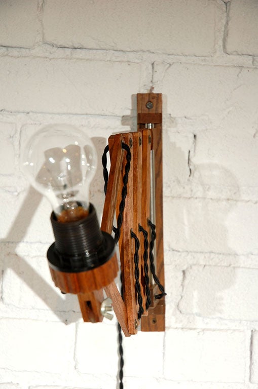 Accordion Style Wall Sconce 2
