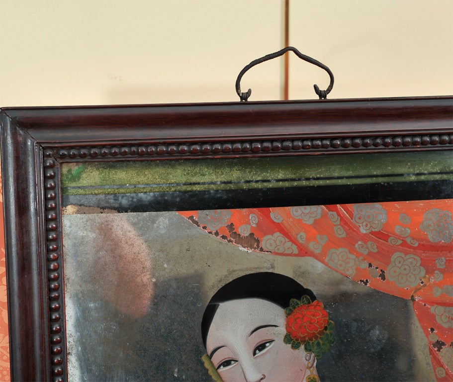 Chinese reverse painting For Sale 1